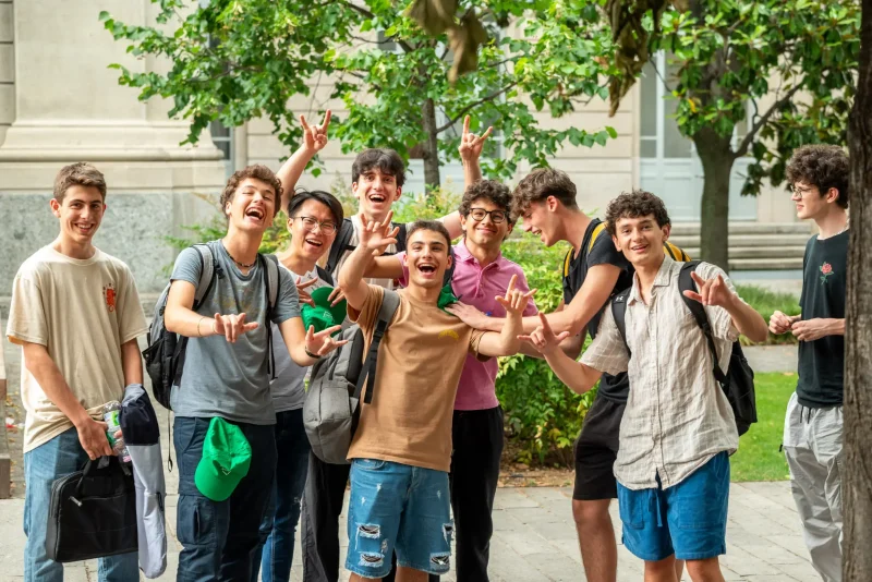 Foto degli studenti del corso estivo TechCamp di MIlano