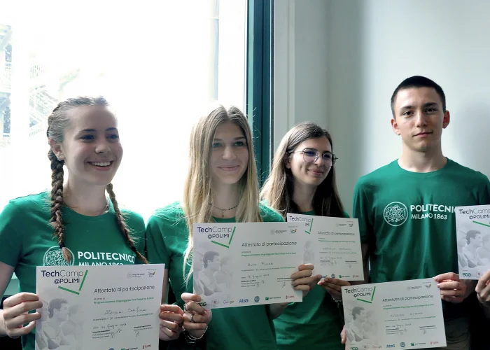 notizia TechCamp@POLIMI news